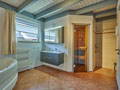 Ferienhaus 248 große ebenerdige Dusche und Sauna