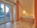 Ferienhaus 248 Bett auf der Galerie - Balkon