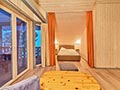 Ferienhaus 248 Bett auf der Galerie