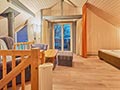 Ferienhaus 248 Bett auf der Galerie - Balkon